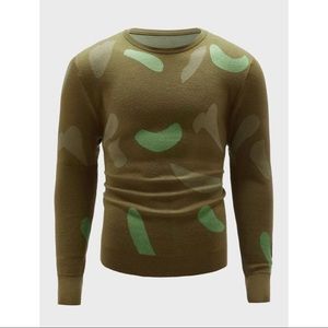 Men’s graphic crew neck sweater